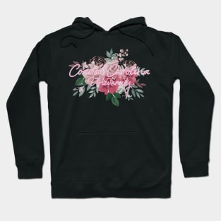 coastal floral tapestry Hoodie